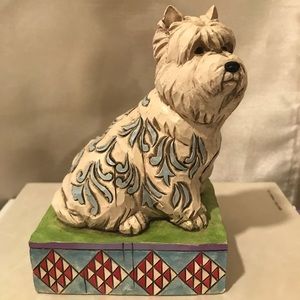 Jim shore “Winston” dog statue mint condition